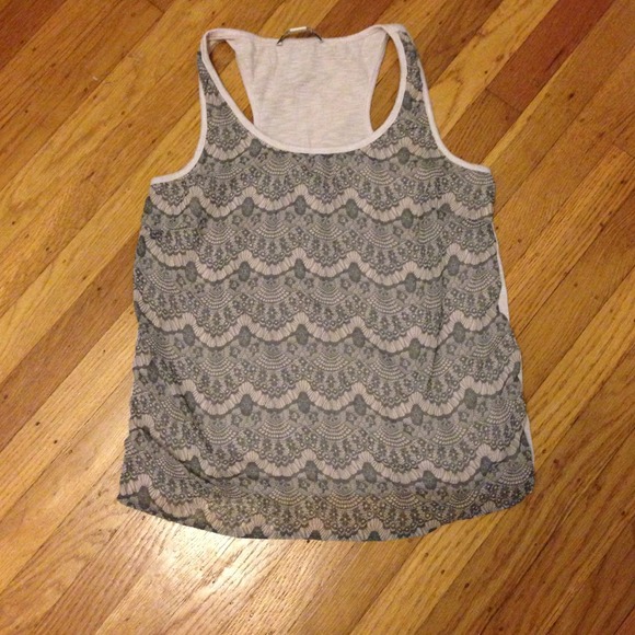 💥SOLD💥Lace print top