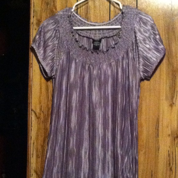 Silk dress top