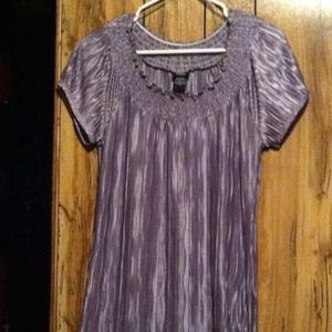 Silk dress top