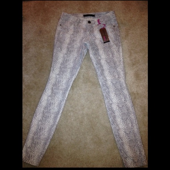Leopard jeggings