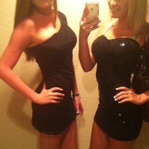 {Bundle} Black dresses & bra