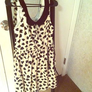 Vintage heart print dress!