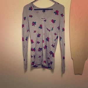 BDG by Urban Outfitters rose print thermal size L