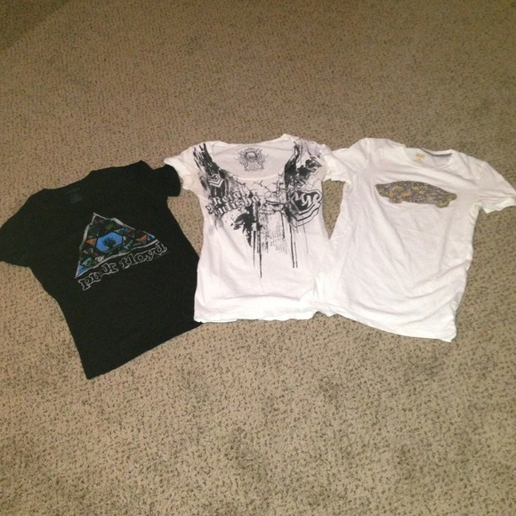 ****REDUCED****Pink Floyd, Vans,Metal Mulisha tees