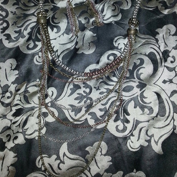 Necklace and earrings