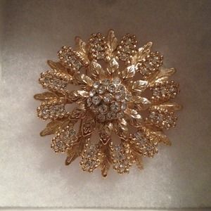 Celine starburst brooch by Marciano