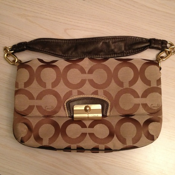 Coach Kristin Op Art Handbag