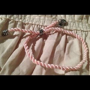 David Yurman light pink bracelet