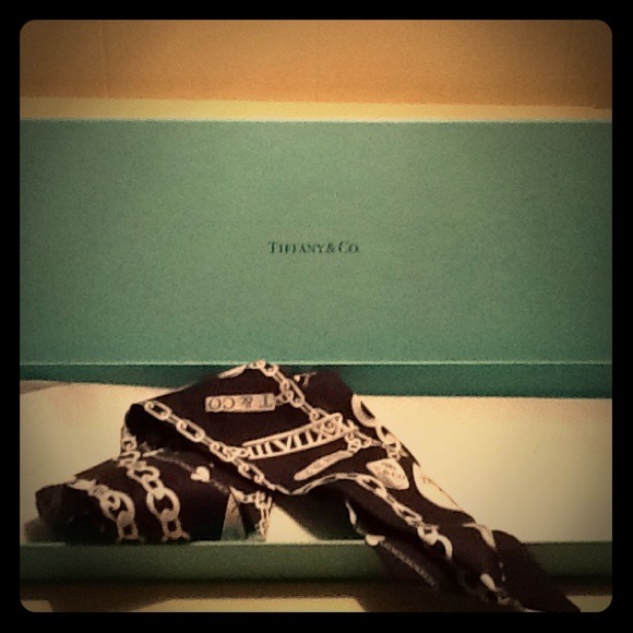 Reserved Tiffany & Co. Silk Scarf