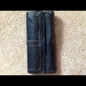 Fossil Black Leather Wallet