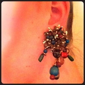 Vintage clip-on earrings
