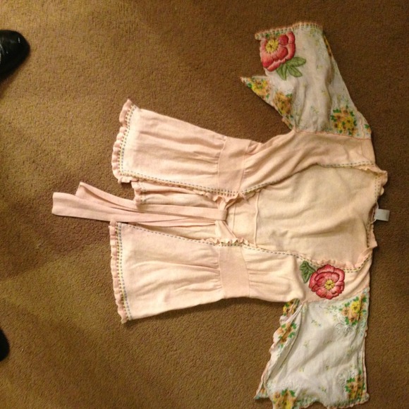 Nanette Lepore tie-front cardigan