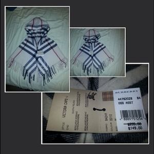 Burberry kids poncho new  100% authentic