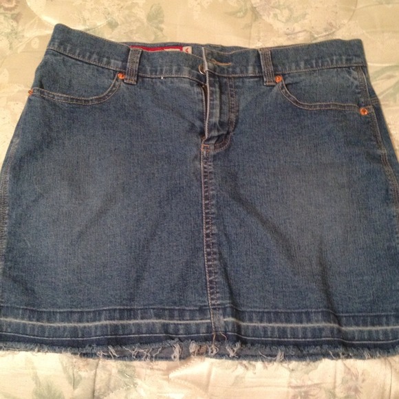 Denim skirt
