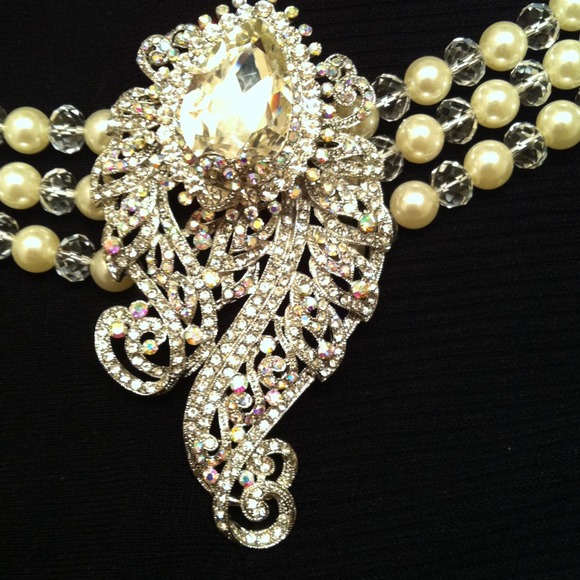 ✨Vintage statement necklace🙀 - Picture 2 of 4