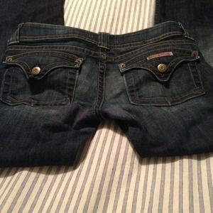 Hudson hemmed jeans