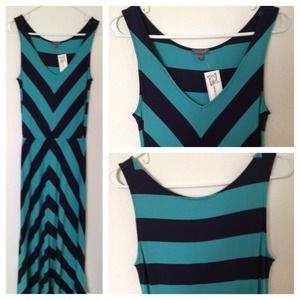 Teal  and Navy Blue Long Dress 😊Just Reduced😊👍