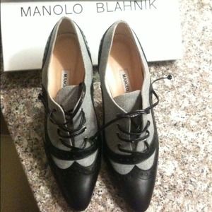 New "Manolo Blahnik" shoes.