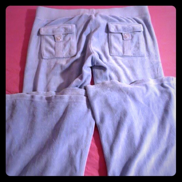Juicy Couture velour track pants!