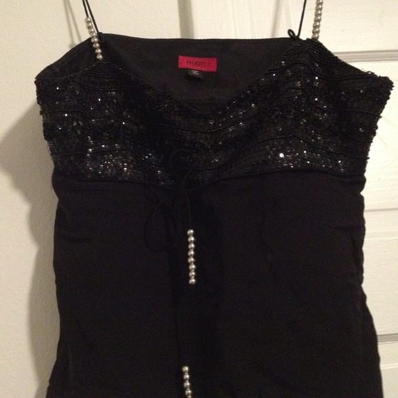 Hugo Boss stunning black top!!