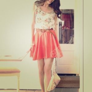 ❗reduced❗Pretty floral top dress