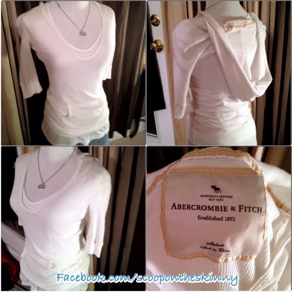 Abercrombie Quarter Length Spring Top - Picture 2 of 4