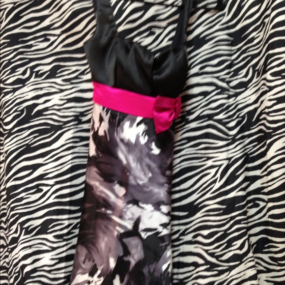 Silky formal dress