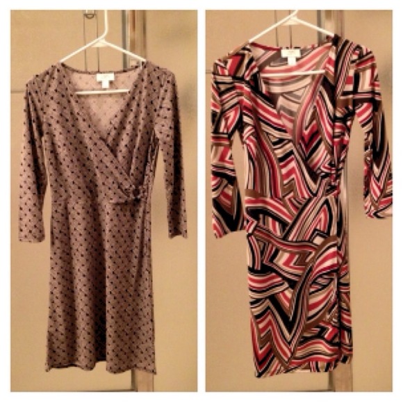 Bundle of LOFT Wrap Dresses