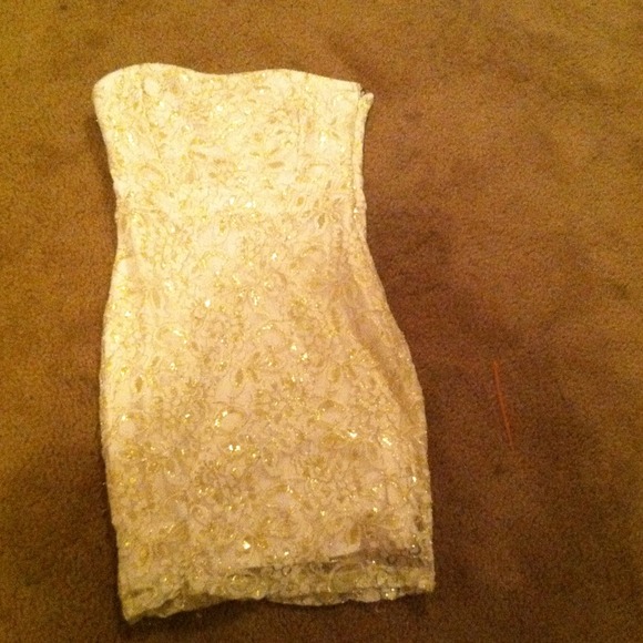 F21 formal dress body tight - Picture 1 of 3