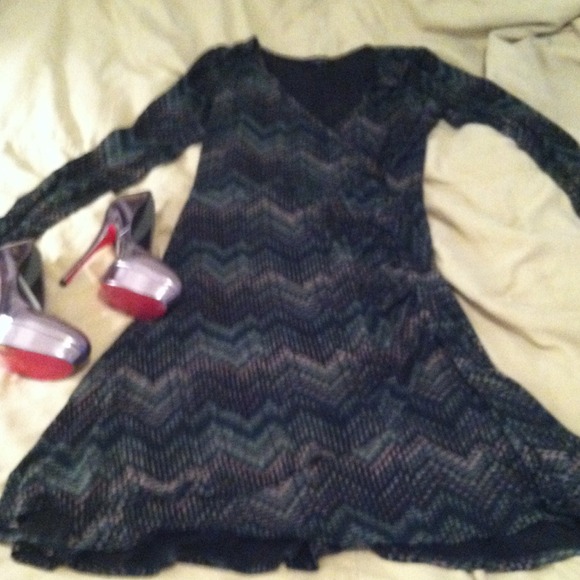 Karen Kane  dress and shoe dazzle shoes