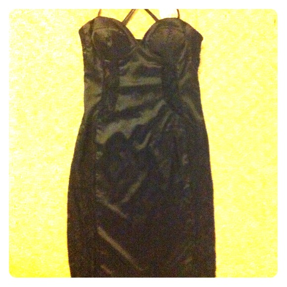 Sexy lace silk dress !