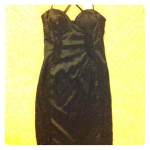 Sexy lace silk dress !