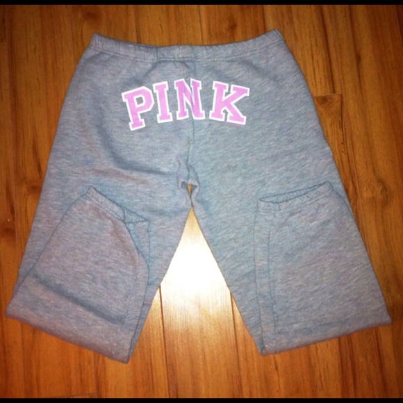 SOLD Victoria's Secret Signature Cropped Sweats!