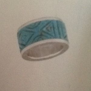 Headliner ring! Turquoise & .925 silver