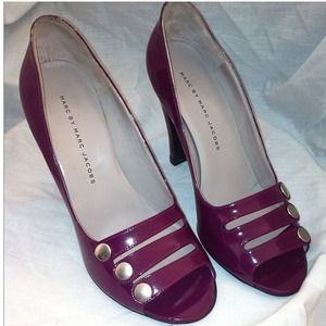 Authentic Marc Jacobs purple heels