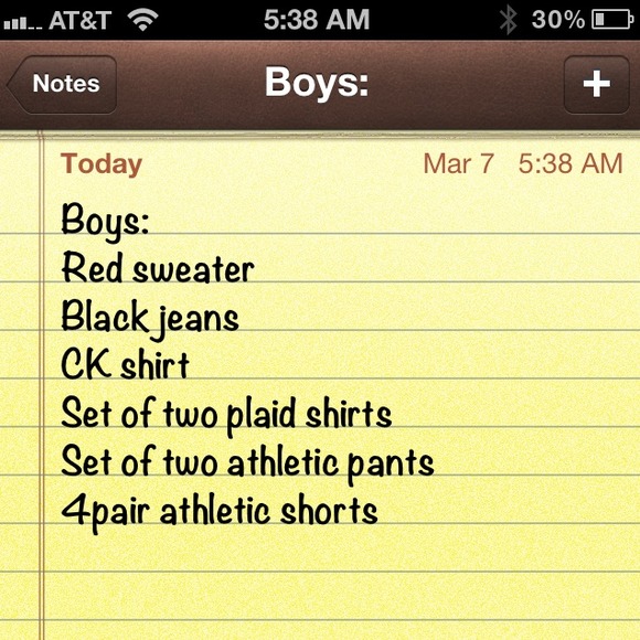 Boys clothes