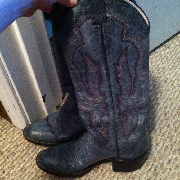 Larry Mahans cowgirl boots - Picture 1 of 1