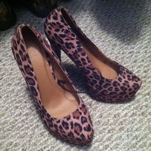 Cheetah heels