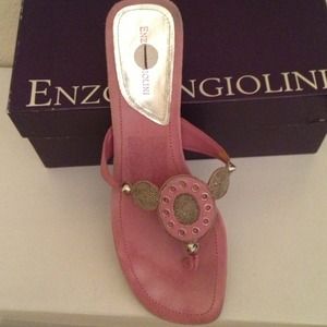 ENZO Pink Sandals