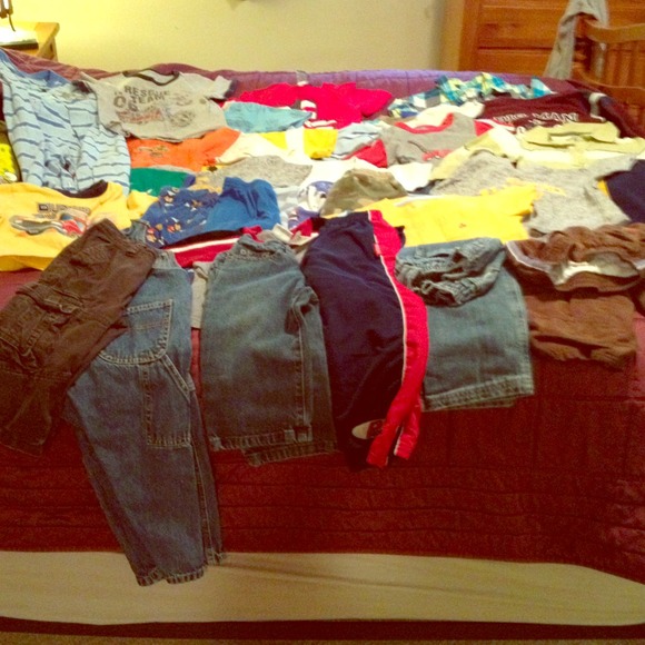 Lot of boys clothes 18m to 2t