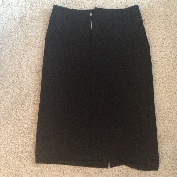 Gap black pencil stretch skirt