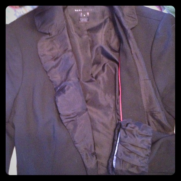 Marc Jacobs black and silk blazer