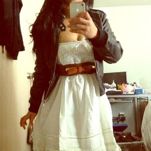Not for sale--Aviator genuine leather jacket