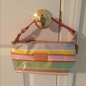 Colorful Coach purse