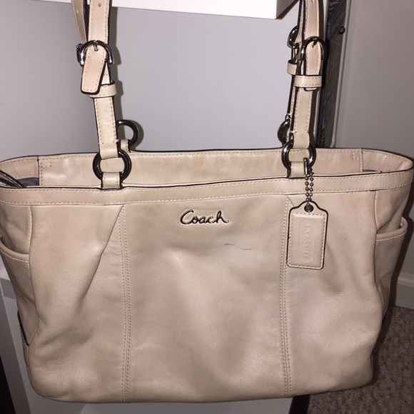Genuine Leather Coach Bag