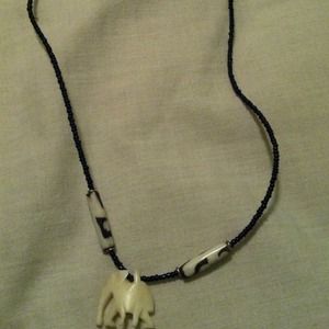 African elephant necklace
