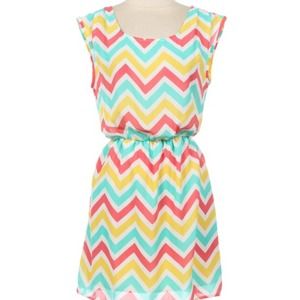 Spring Fun Zigzag Dress