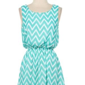 Teal Summer dress
