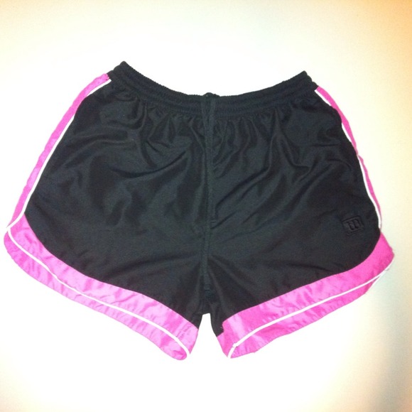 ❤Bundle/Sold❤Pink and Black workout/running shorts