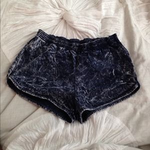 American apparel mineral wash shorts